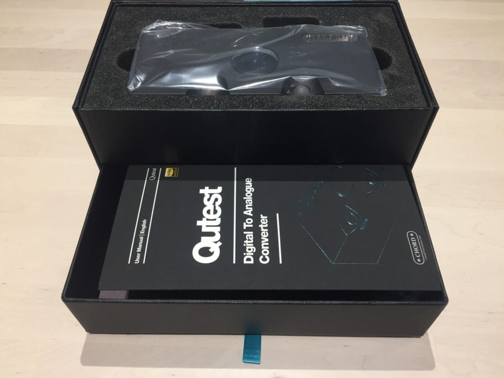 Qutest unpacking
