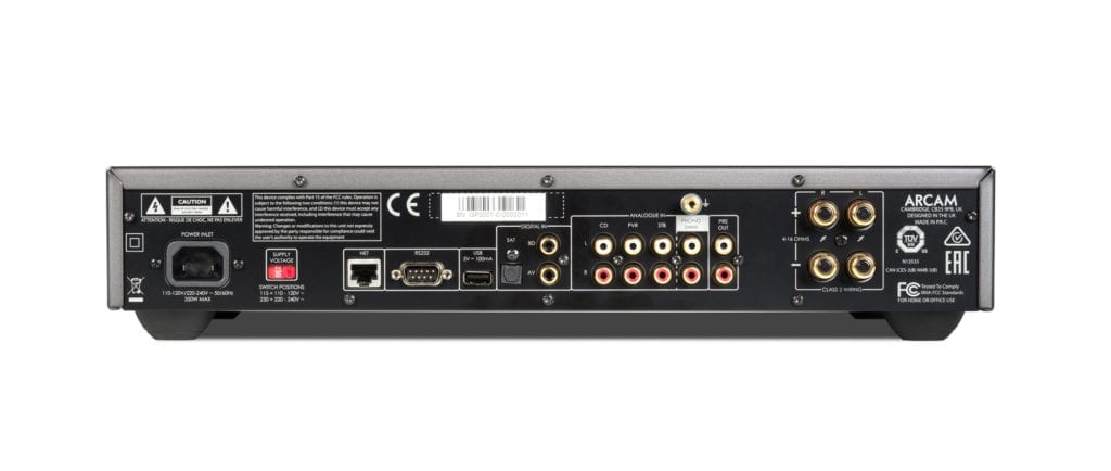 ARCAM SA10 Back